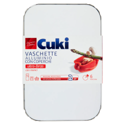 Cuki Vaschetta Caldo/Gelo RS99 6 Porzioni 2pz