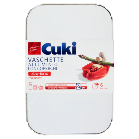 8003980410380 Cuki Vaschetta Caldo/Gelo RS99 6 Porzioni 2pz