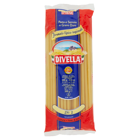 8005121000023 Divella Speciali 002 Ziti 500gr