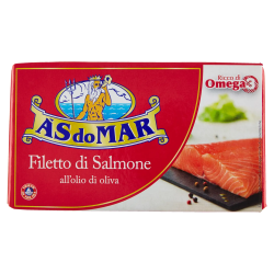 8003294538008 As Do Mar Filetti Di Salmone All'Olio Di Oliva 115gr