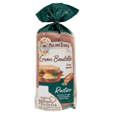 8076809568357 Mulino Bianco Gran Bauletto Rustico 500gr