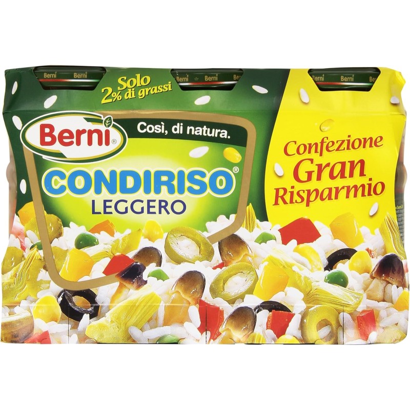 8000300126341 Berni Condiriso Leggero 3x300gr