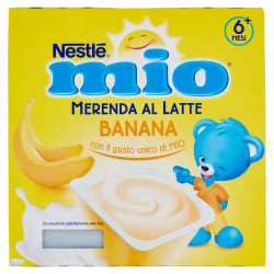 Mio Merenda Latte e Banana 4x100gr