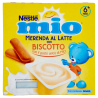 Mio Merenda Al LAtte Con Biscotto 4x100gr