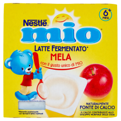 Mio Merenda Latte Fermentato e Mela 4x100gr