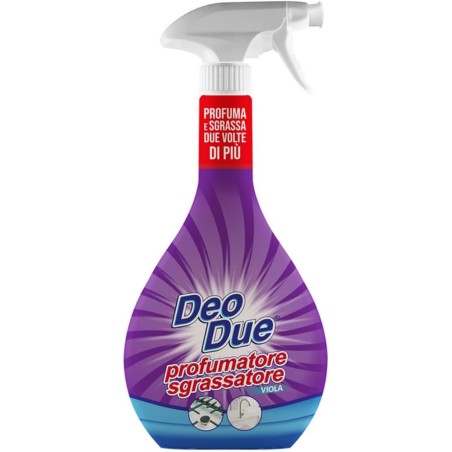 8388776980101 Deo Due Sgrassatore Profumatore Viola Spray 600ml