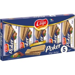 Lago Poker Cacao 5x45gr