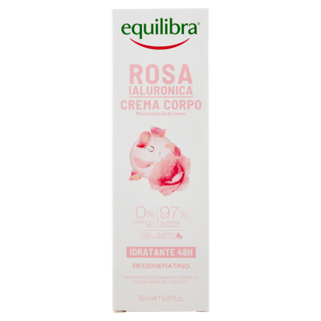 8000137018468 Equilibra Rosa Ialuronica Crema Corpo Idratante 150ml