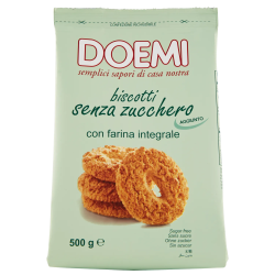 8001122004107 Doemi Biscotti Integrali Senza Zucchero 500gr