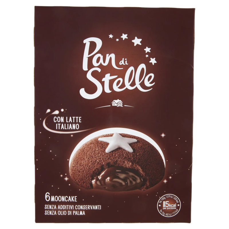 Mulino Bianco Pan Di Stelle Mooncake 6x35gr