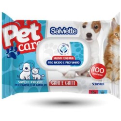 8059174598365 Setablu Pet Care Salviettine Con Coperchio 100pz