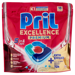 8015100578771 Pril Caps 5in1 Excellence Premium 16pz