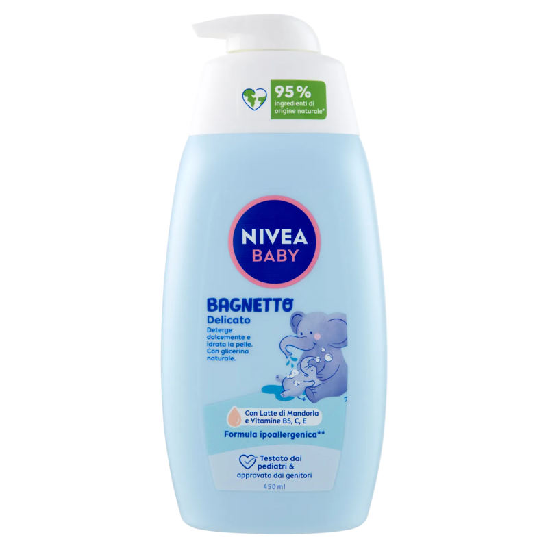 4006000030739 Nivea Baby Bagnetto Delicato 450ml