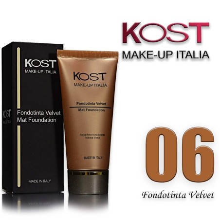 8032532727133 Kost Fondotinta Velvet Mat Foundation 06 - 30ml