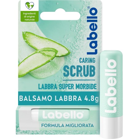 4006000005874 Labello Scrub Aloe Vera New 4,8gr