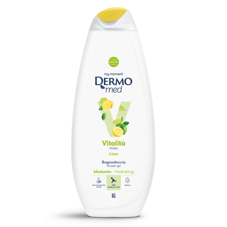 8050999571137 Dermomed Bagnodoccia Vitalità - Lime 650ml