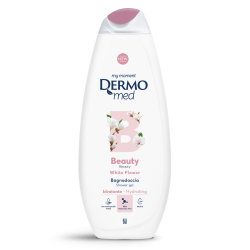 8050999571168 Dermomed Bagnodoccia Beauty - White Flower 650ml