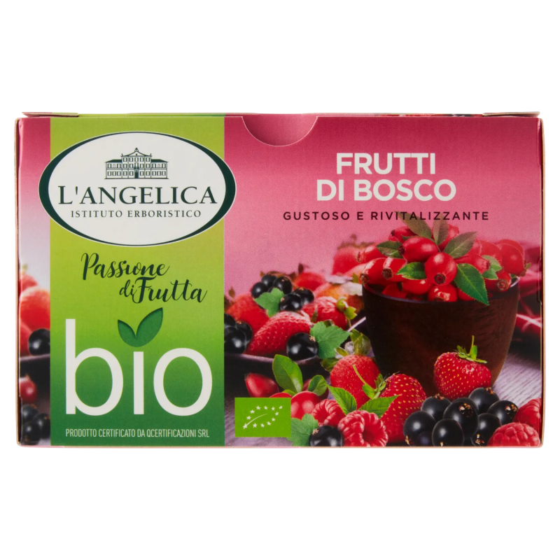 L'Angelica Infusi Bio Frutti di Bosco 15 Filtri