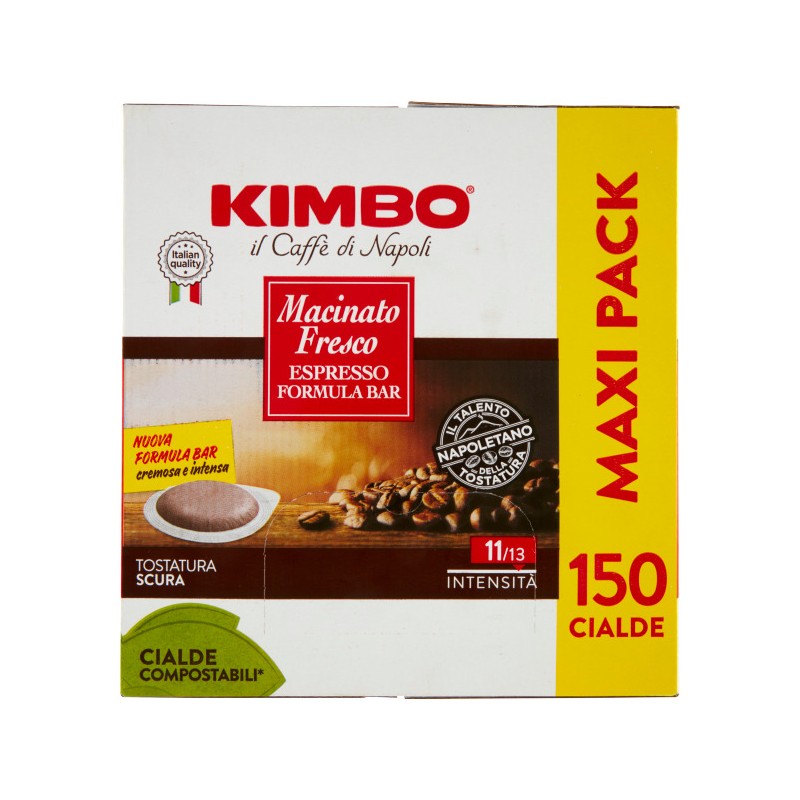 Kimbo Cialde Macinato Fresco 150pz