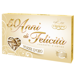 8005085710907 Crispo Confetti Mandorla Naturale Nozze D'Oro 500gr