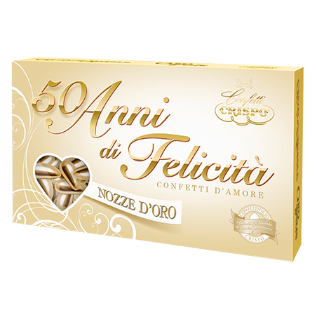 8005085710907 Crispo Confetti Mandorla Naturale Nozze D'Oro 500gr