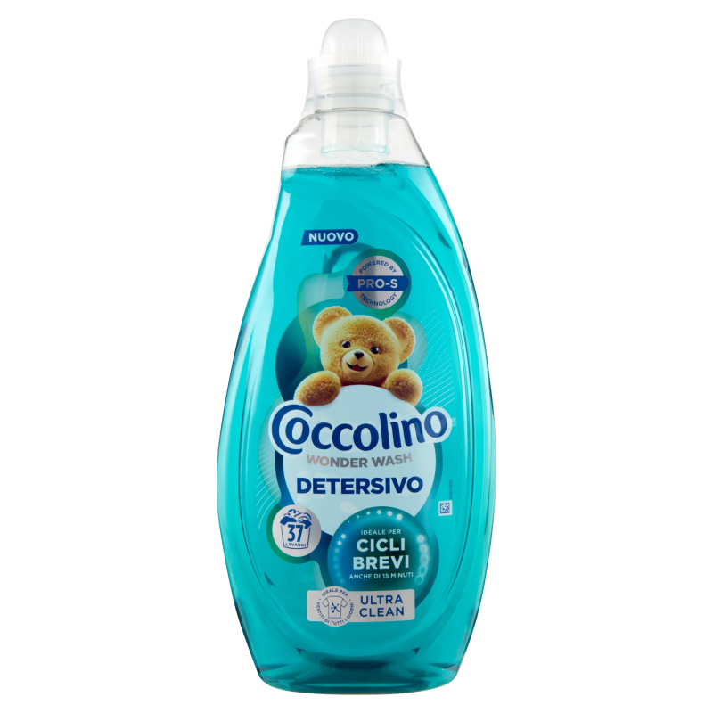 Coccolino Detersivo Ultra Clean 37 Misurini 1480ml