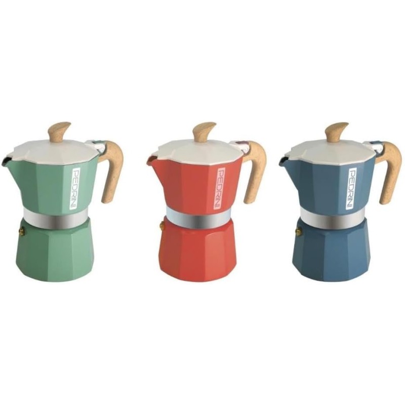 Pedrini Caffettiera My Moka 1tz - Colori Assortiti