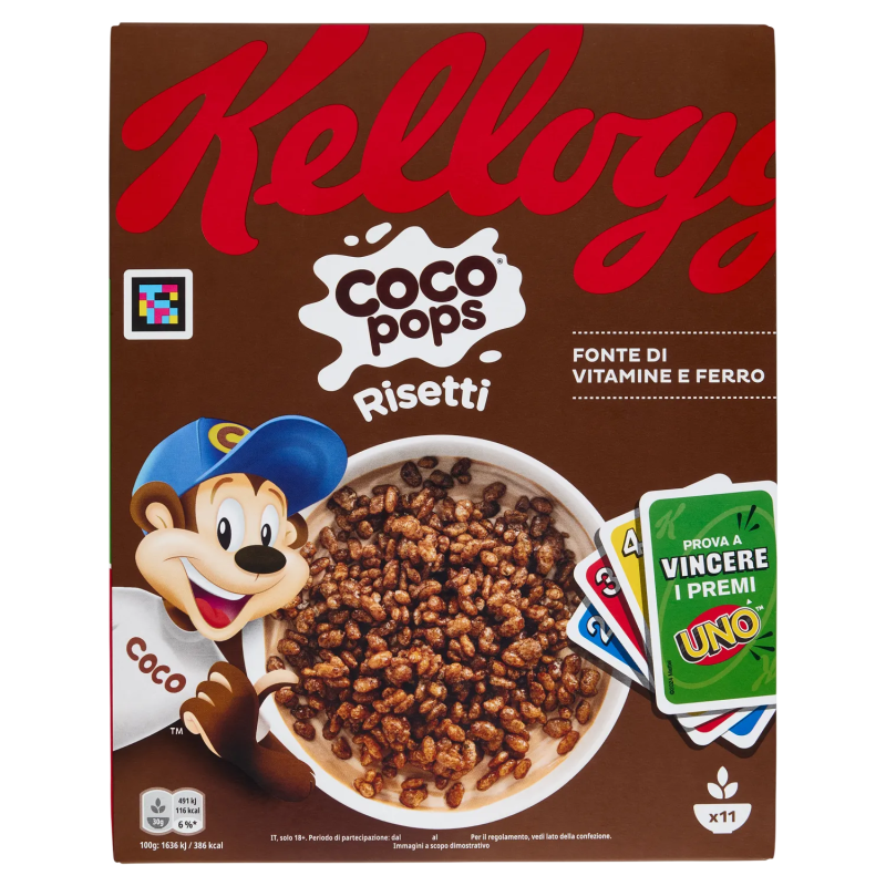 5059319030708 Kellogg's Coco Pops Risetti 330gr