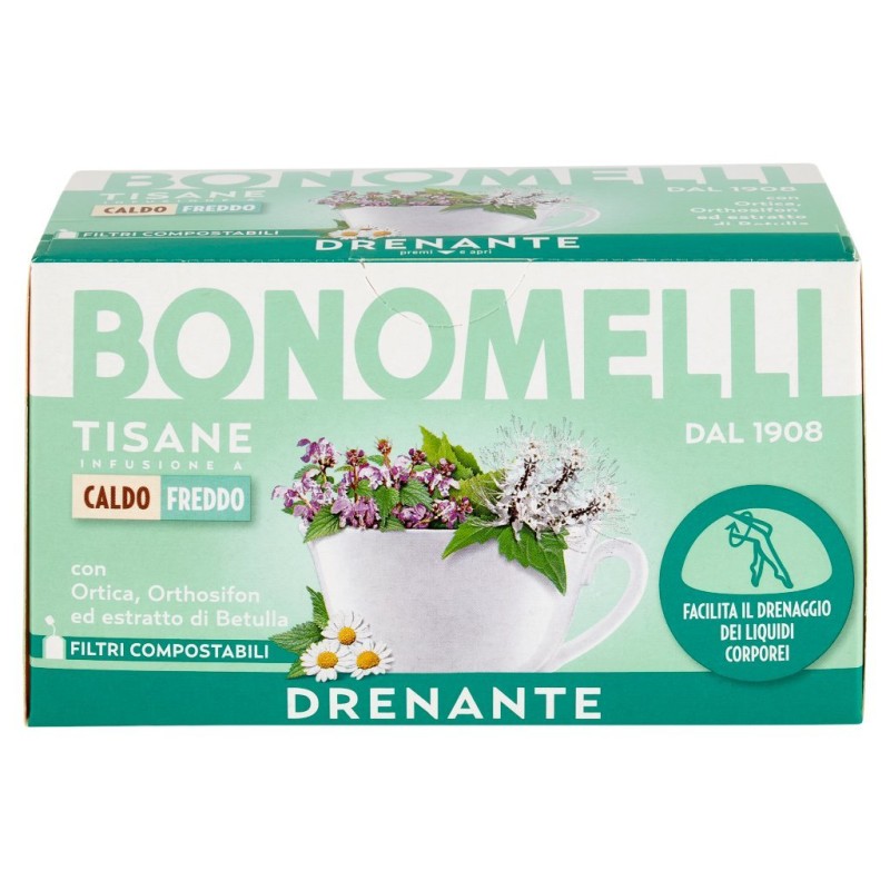 Bonomelli Tisana Drenante 16 Filtri