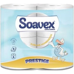 8013824817046 Soavex Prestige Igienica 3 Veli 4 Rotoli