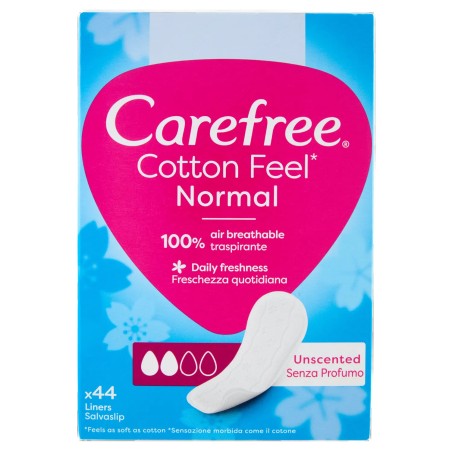 3574660067682 Carefree Cotton Feel Normal 40+4pz