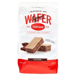 8000155306509 Cabrioni Wafer Cacao 400gr