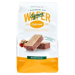 8000155426504 Cabrioni Wafer Nocciola 400gr