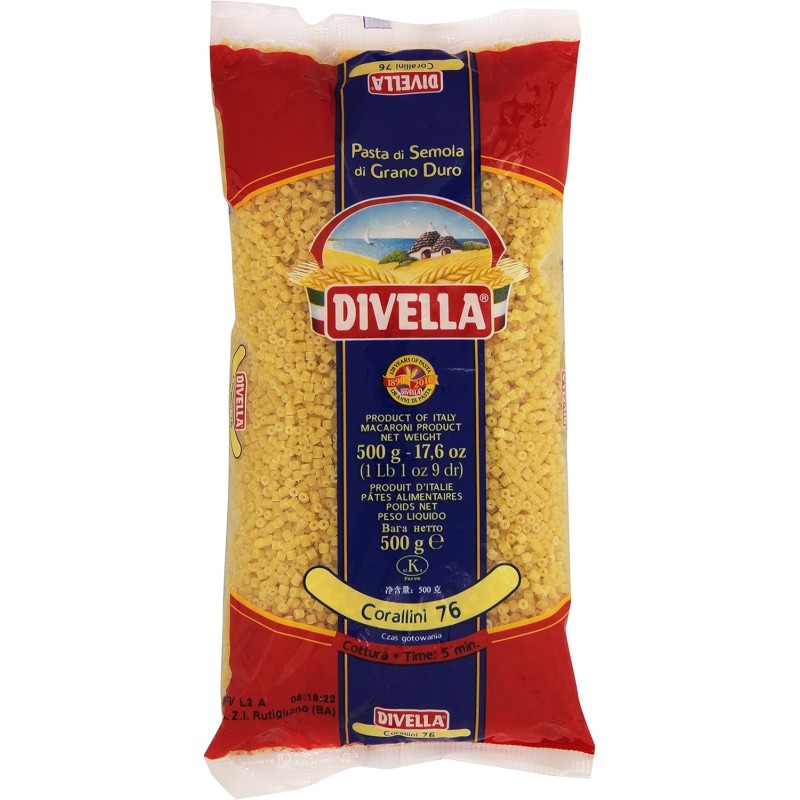 8005121000764 Divella 076 Corallini 500gr