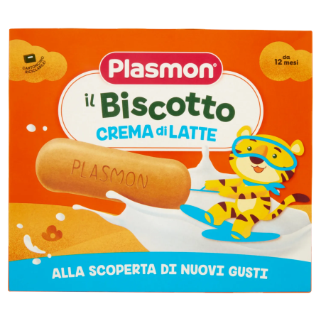 8001040421727 Plasmon Il Biscotto Crema di Latte 320gr