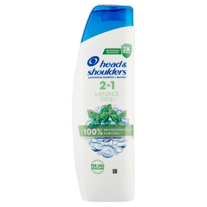 8700216307383 Head & Shoulders Shampoo 2in1 Mentol Fresh New 250ml