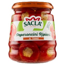 8001060018150 Saclà Peperoncini Ripieni al Tonno 280gr