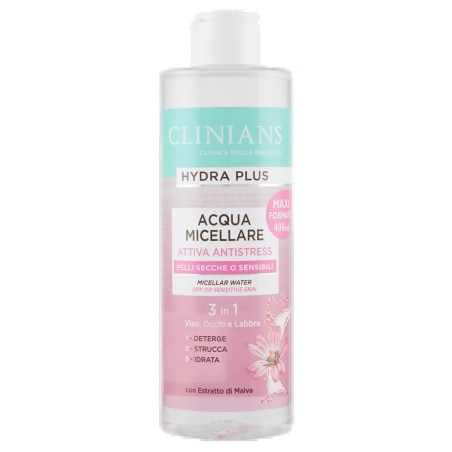 8003510030491 Clinians Acqua Micellare Attiva Antistress 400ml