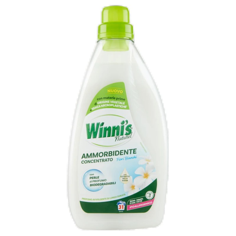 8002295037404 Winni's Ammorbidente Concentrato Fiori Bianchi 31 Misurini 775ml