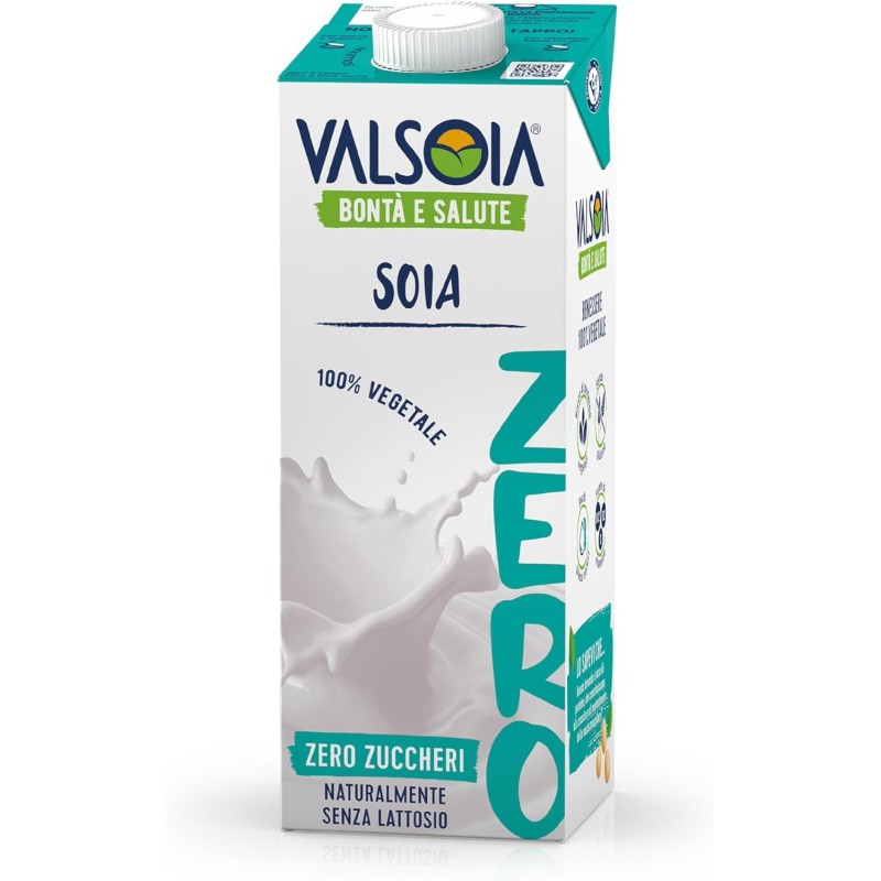 Valsoia Soya Zero Zuccheri 1000ml