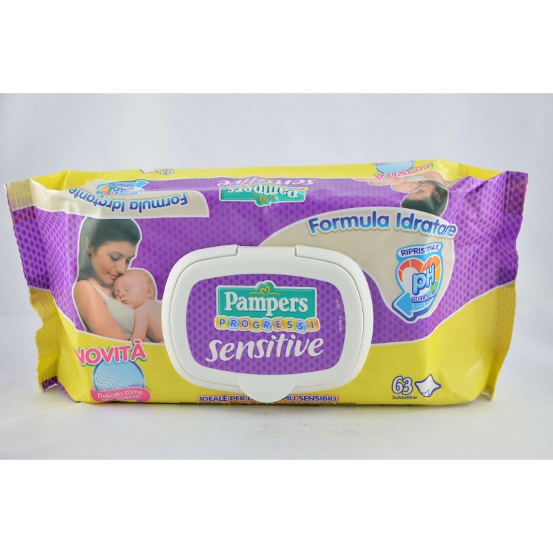 Pampers Progressi Salviettine Sensitive 63pz