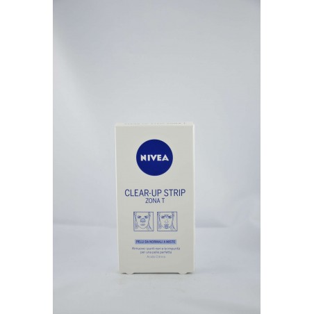 4005900864017 Nivea Clear-Up Strip Zona T 6pz