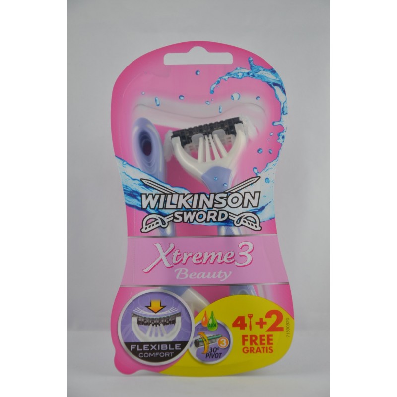 4027800410705 WILKINSON RASOI XTREME3 BEAUTY 6PZ