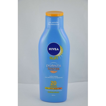 4005808432745 NIVEA SUN LATTE PROTECT & BRONZE FP20 200ML