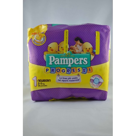 4015400327776 Pampers Pampers Progressi Taglia 1 Newborn 2/5kg 28pz