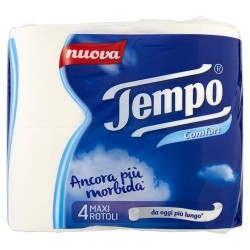 Tempo Carta Igienica 4 Rotoli 1pz