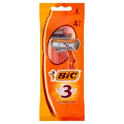 Bic Rasoio 3 Usa E Getta 4pz