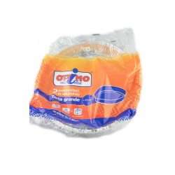 8021719001067 Ottimo Contenitori Alluminio Forma Torta Grande 2pz