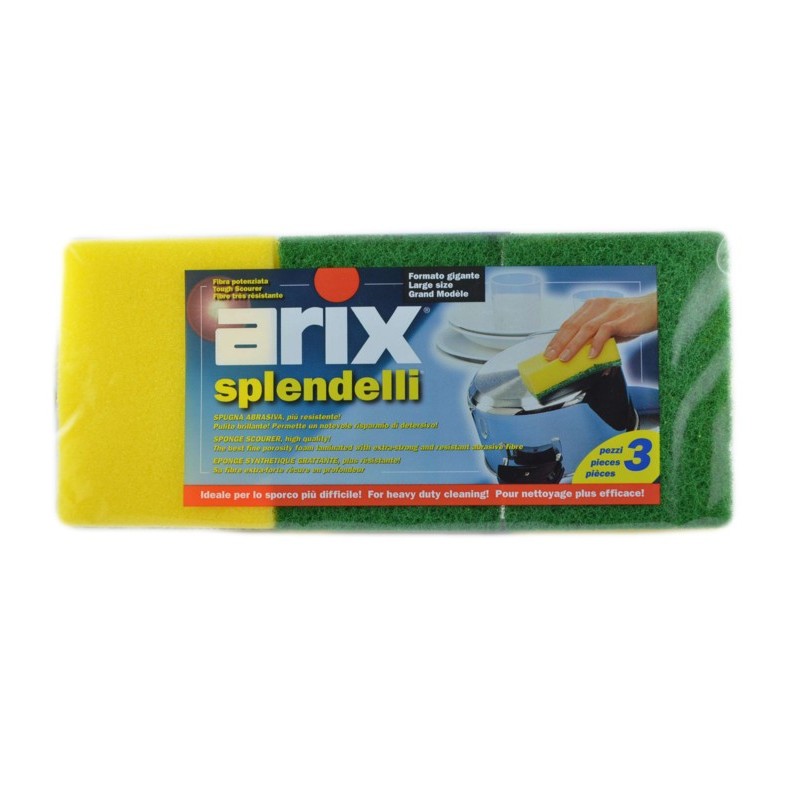 Arix Splendelli Spugna Abrasiva 3pz