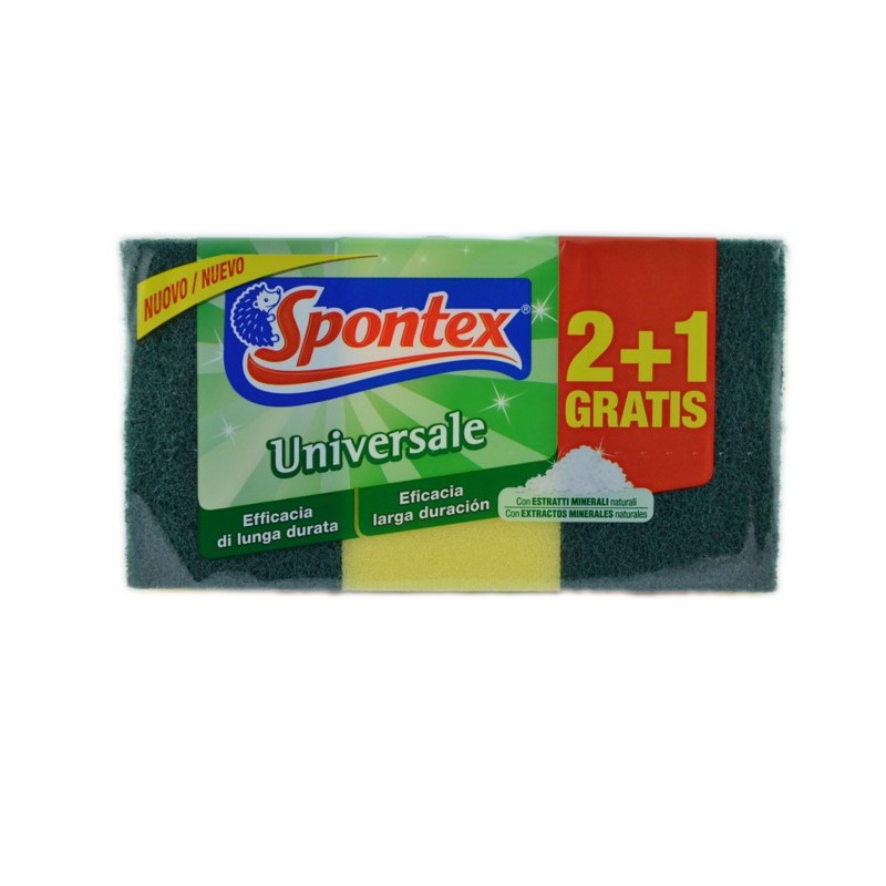 3384123162133 Spontex Universale 2+1pz